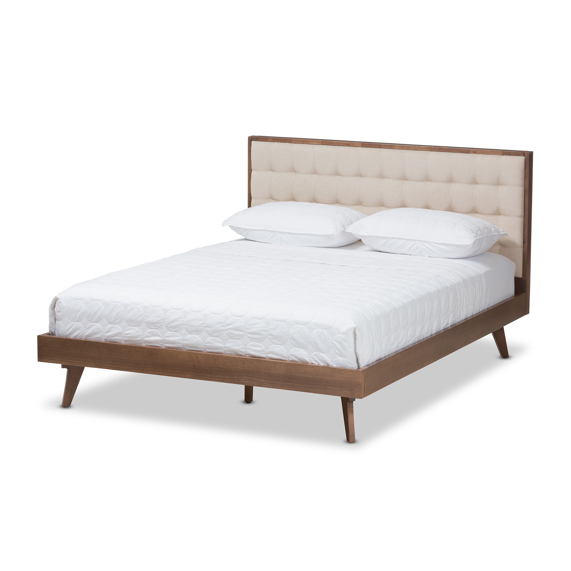 Baxton mid century deals bed